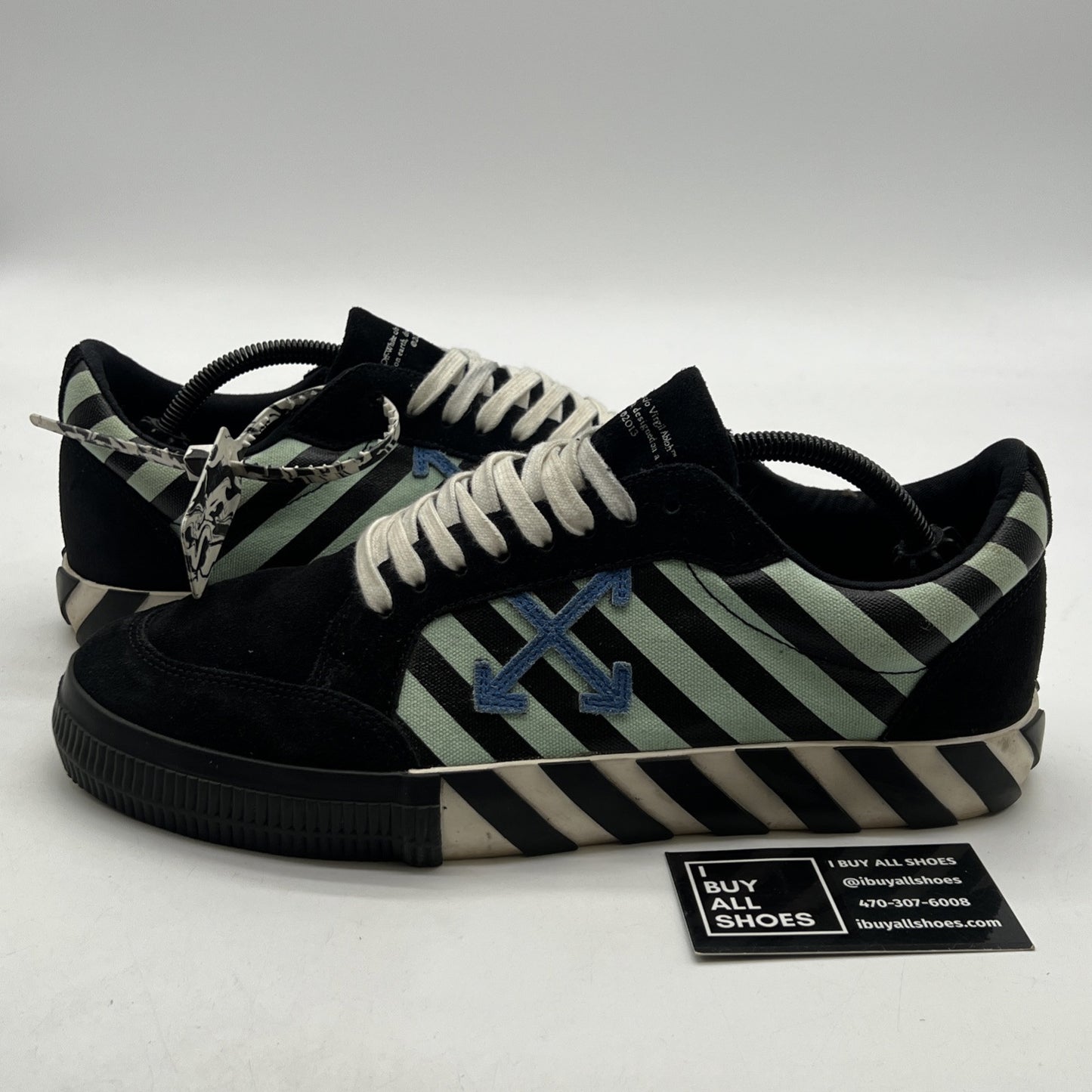 Size 45 - Off White Virgil Abloh Low Vulcanized Mens Sneakers