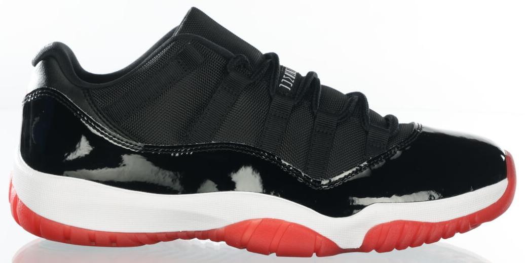 Size 11 - Air Jordan 11 Retro 2025 Low Bred Black Leather (FV5104-006)