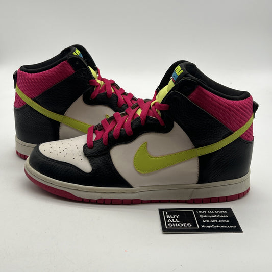 Size 10.5 - Nike Dunk High White - (317982-127)