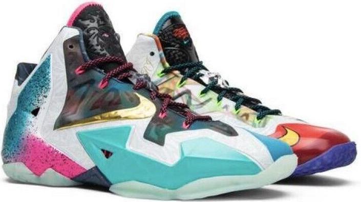 Size 14 - Nike LeBron 11 Premium What The LeBron (650884-400)