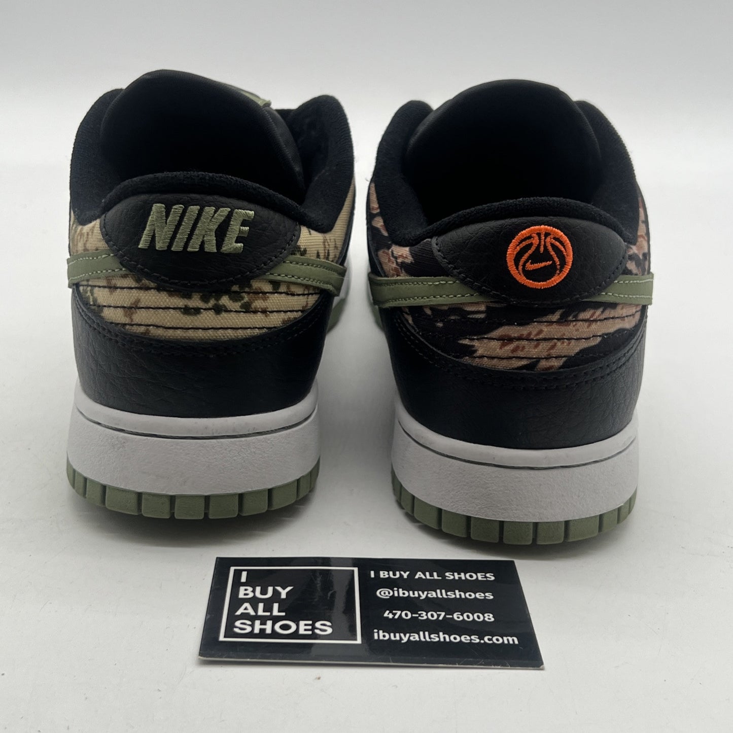 Size 12 - Nike Dunk SE Low Black Multi-Camo (DH0957-001)