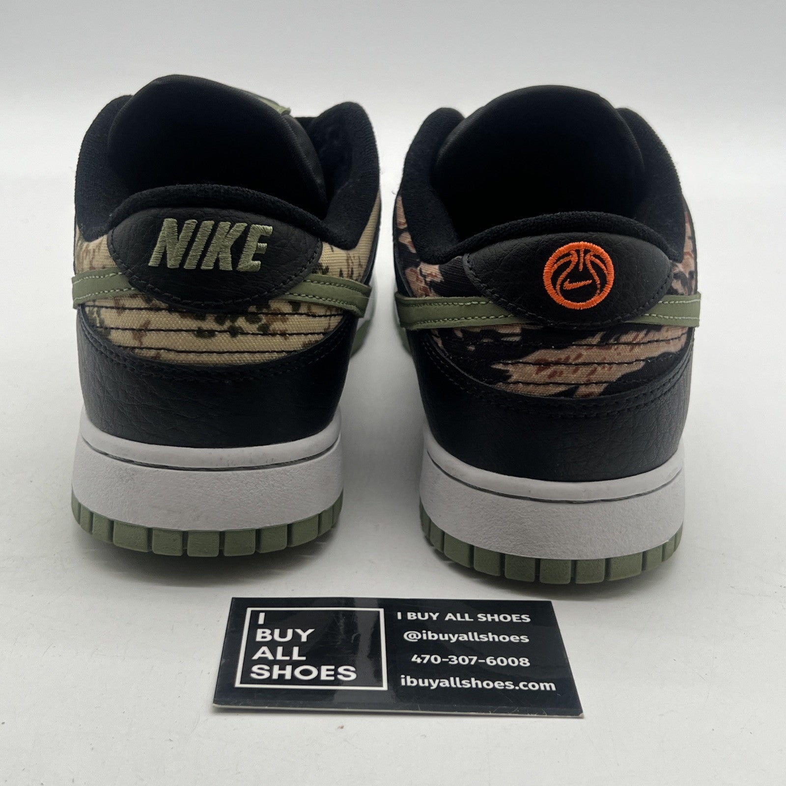 Size 12 - Nike Dunk SE Low Black Multi-Camo (DH0957-001)
