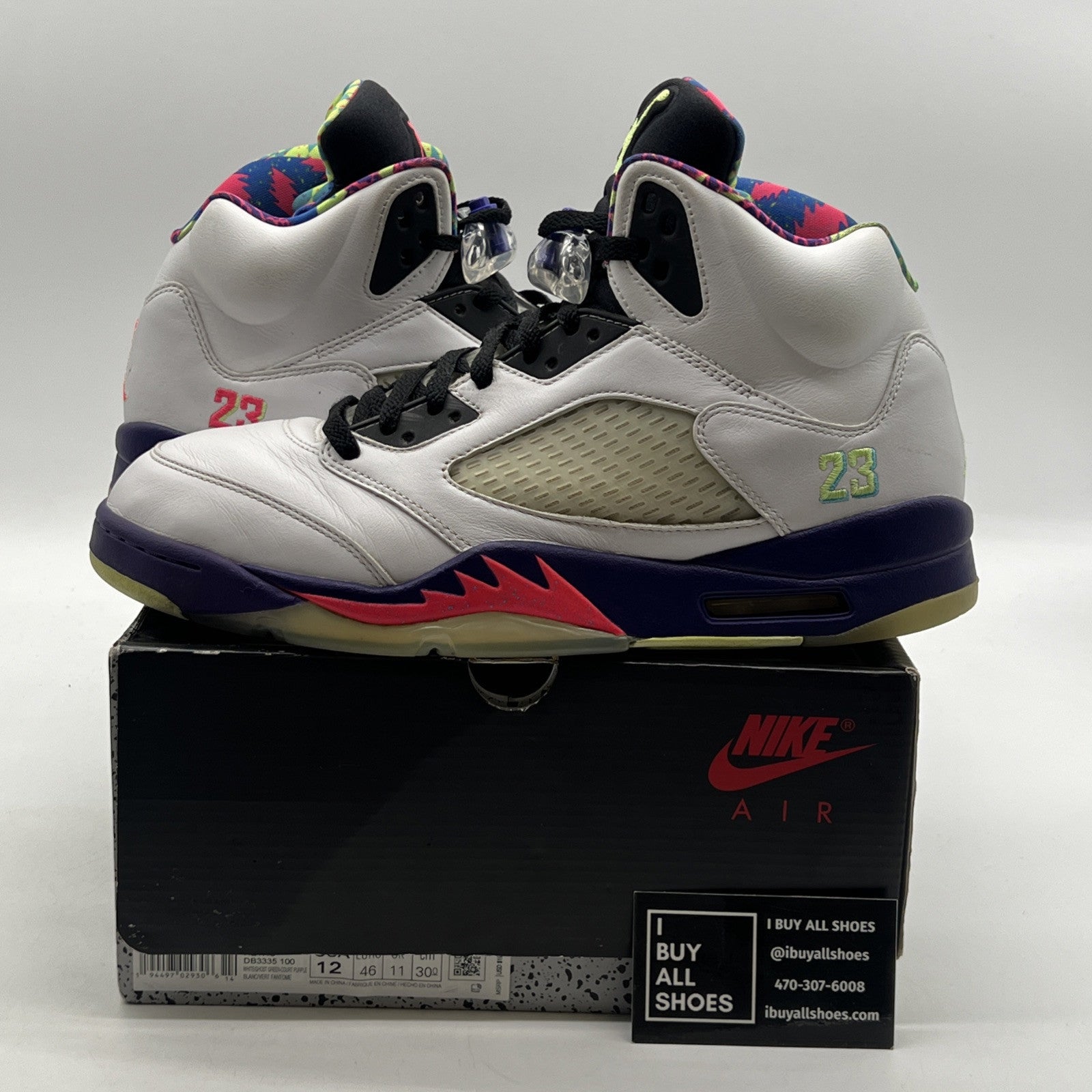 Size 12 - Air Jordan 5 Retro Alternate Bel-Air 2020 (DB3335-100)