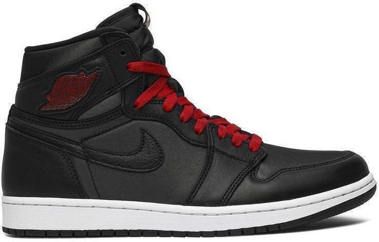 Size 8 - Air Jordan 1 Retro OG High Black Gym Red (555088-060)