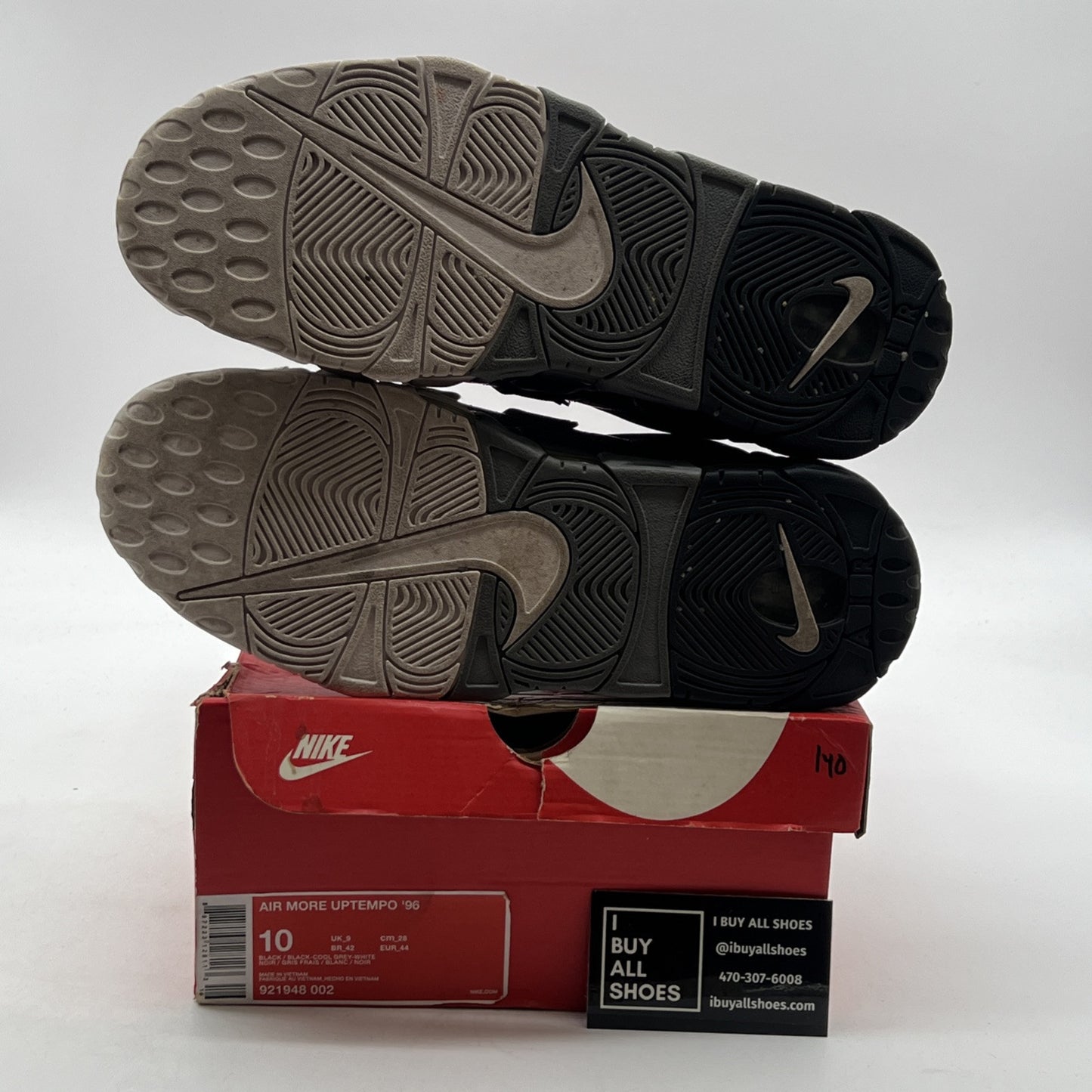Size 10 - Nike Air More Uptempo Tri-Color (921948-002)