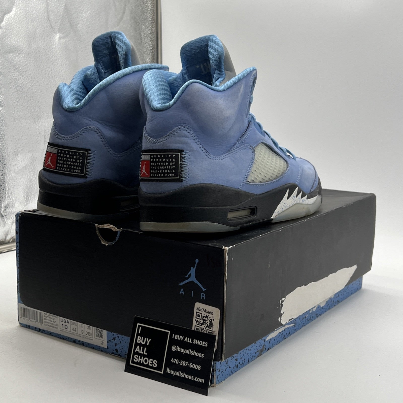 Size 10 - Air Jordan 5 Retro SE Mid UNC (DV1310-401)