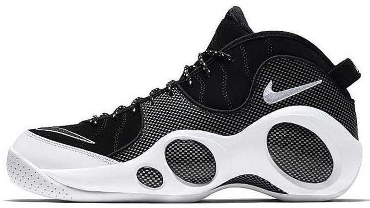 Size 12 - Nike Air Zoom Flight 95 2015 Black Metallic Silver (806404-001)