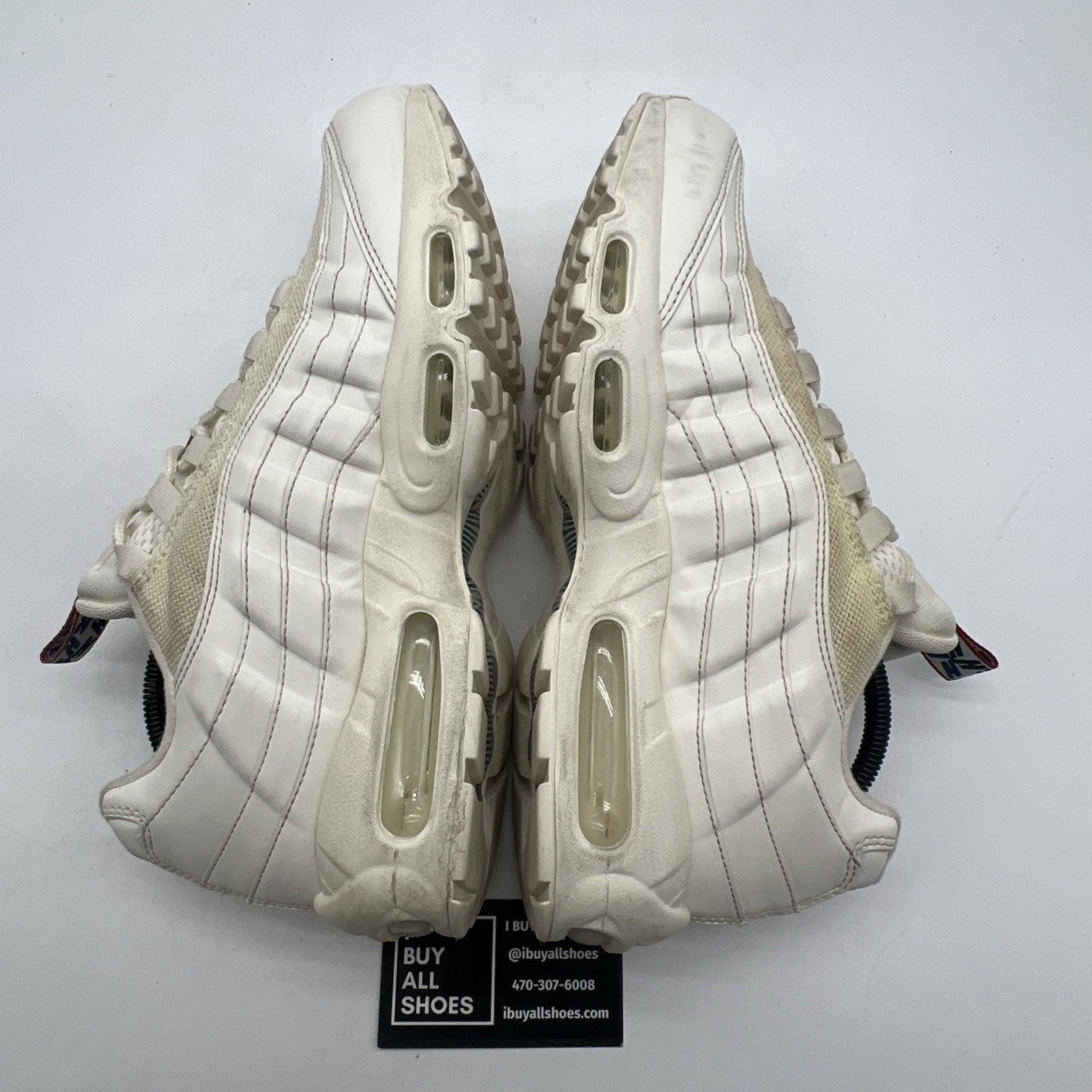 Size 9.5 - Nike Air Max 95 TT Pull Tab Sail (AJ1844-101)