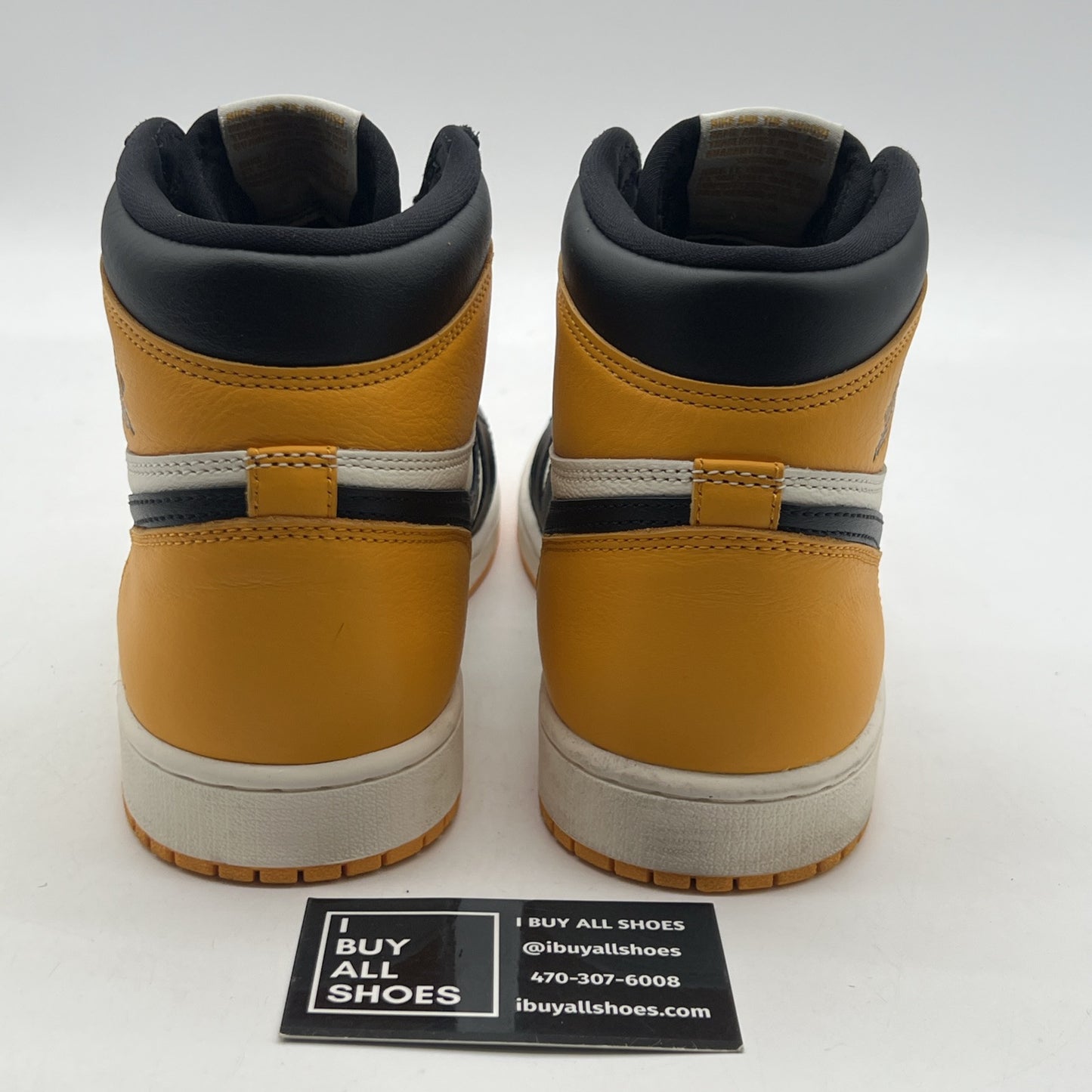 Size 9.5 - Air Jordan 1 Retro OG High Yellow Toe (555088-711)
