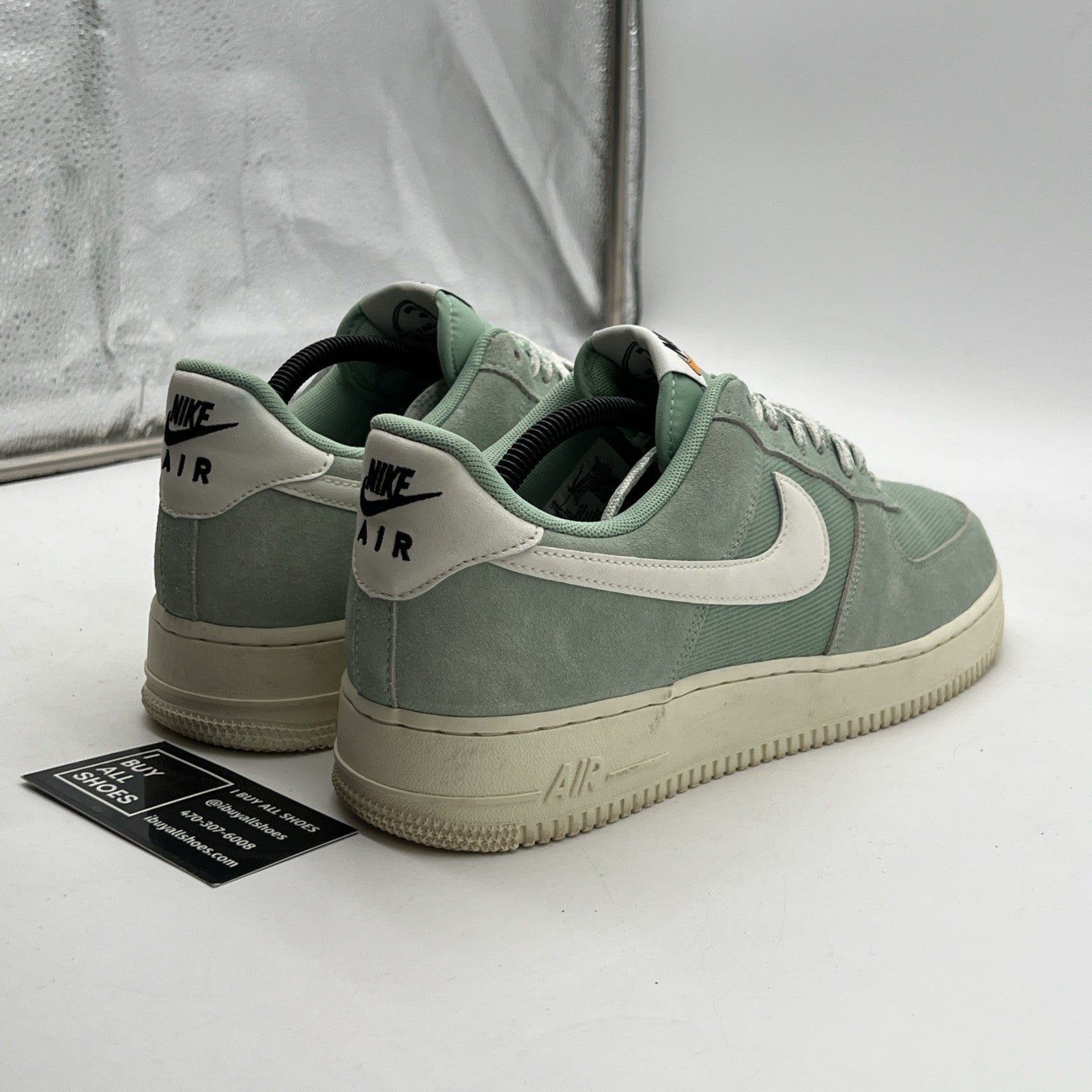 Size 10 - Nike Air Force 1 '07 LV8 Certified Fresh - Enamel Green (DO9801-300)