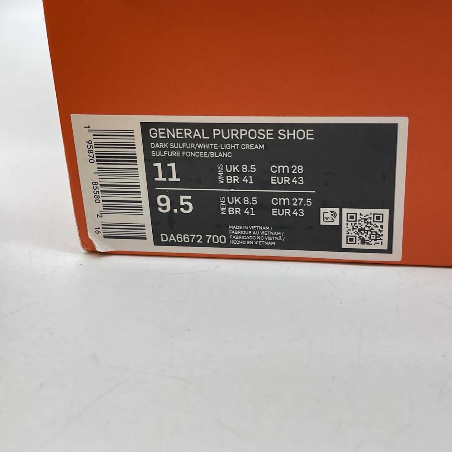 Size 11W - NikeCraft General Purpose Shoe x Tom Sachs Low Archive (DA6672-700)