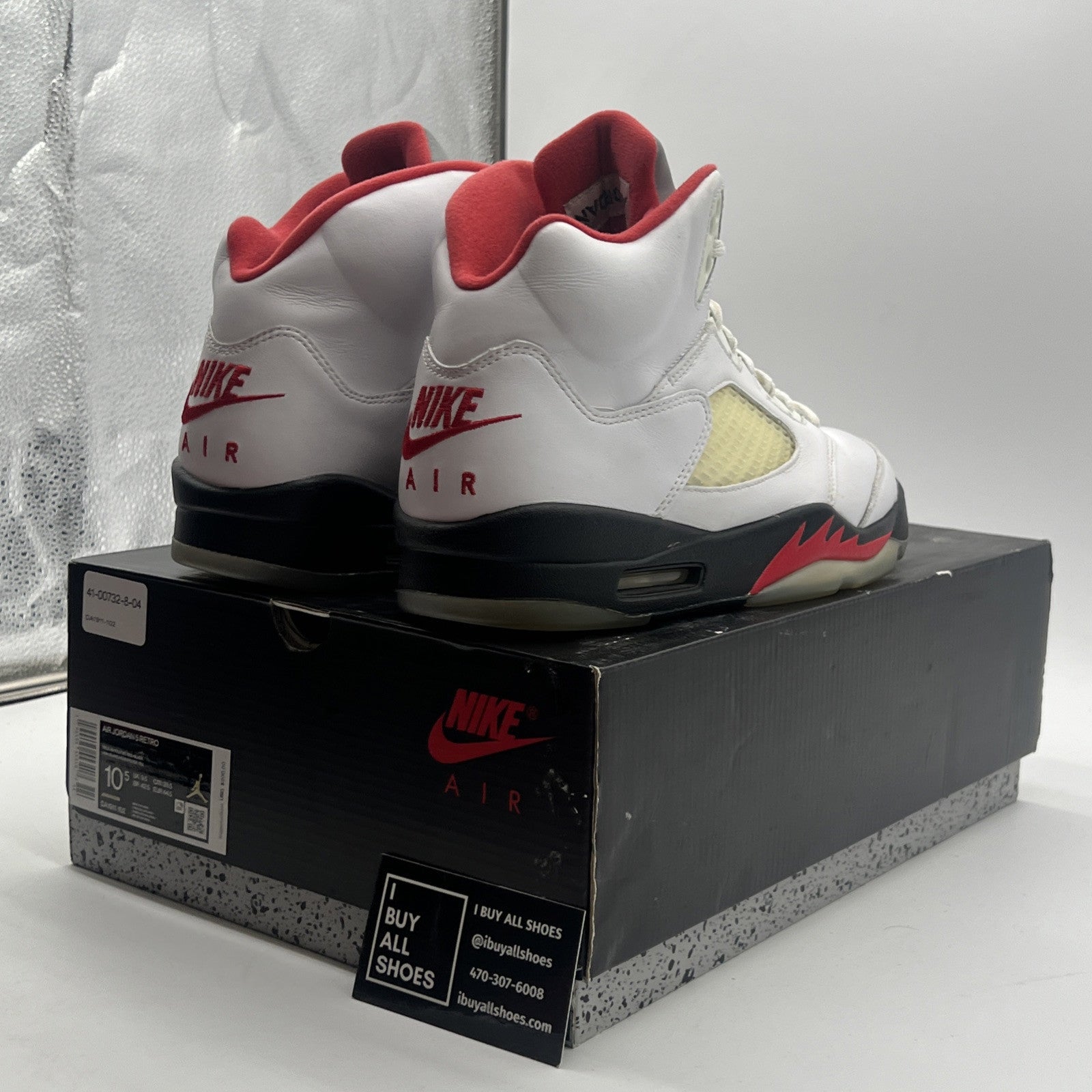 Size 10.5 - Air Jordan 5 Retro Mid Fire Red (DA1911-102)