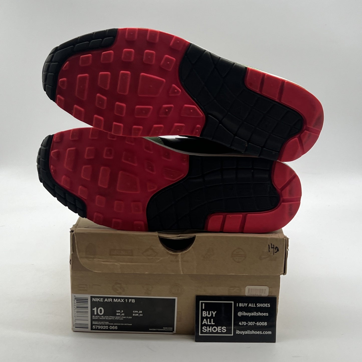 Size 10 - Nike Air Max 1 FB Yeezy (579920-066)