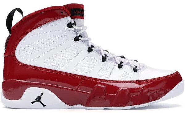 Size 10 - Air Jordan 9 Retro Gym Red White Black Leather (302370-160)