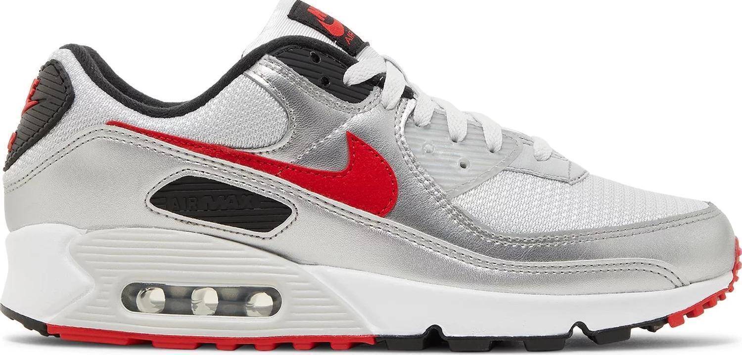 Size 12 - Nike Air Max 90 Icons - Silver Bullet (DX4233-001)