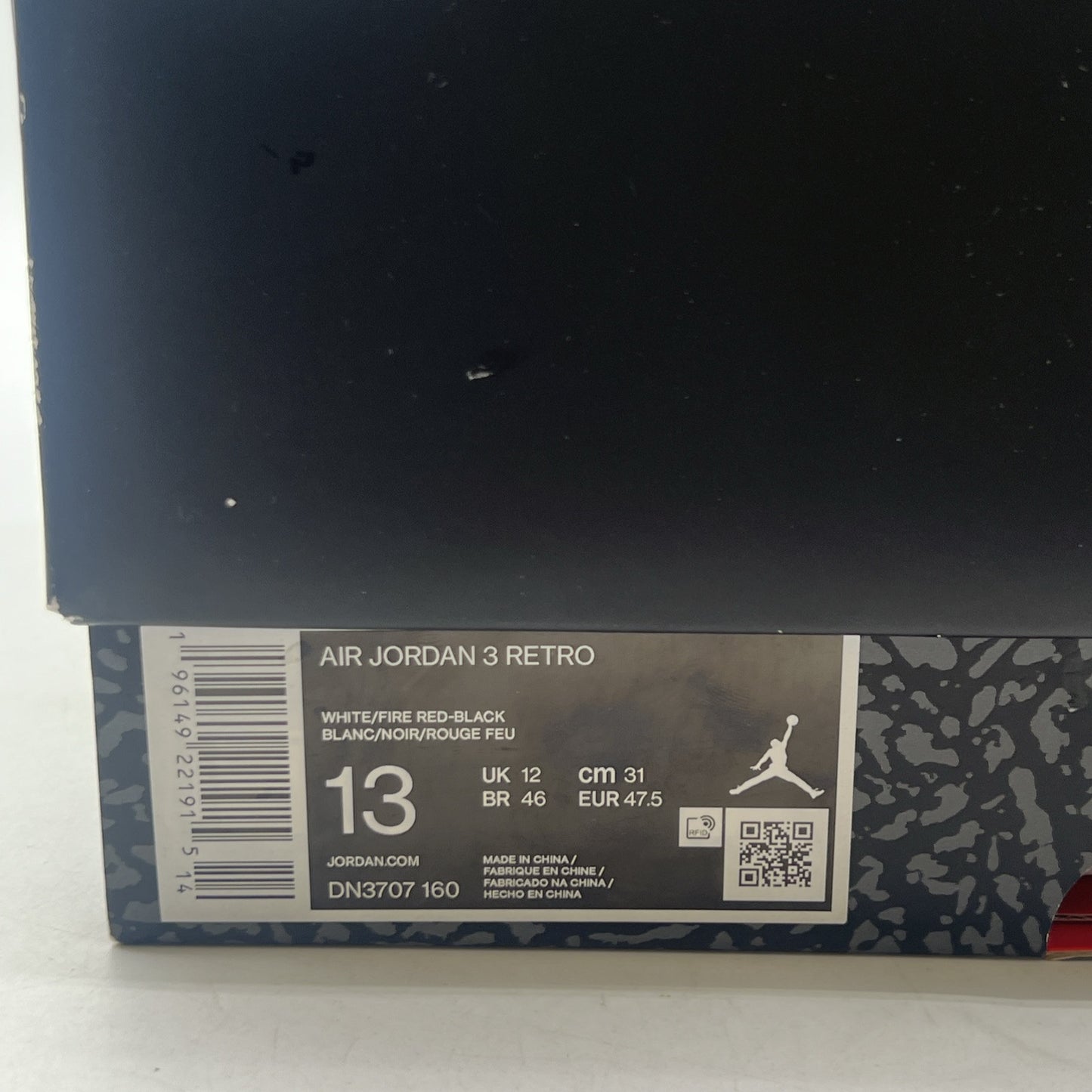Size 13 - Air Jordan 3 Retro Mid Fire Red (DN3707-160)