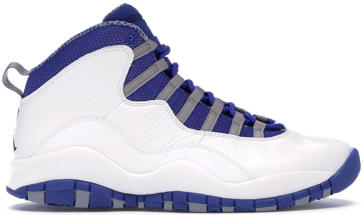 Size 8.5 - Air Jordan 10 Retro TXT Old Royal (487214-107)