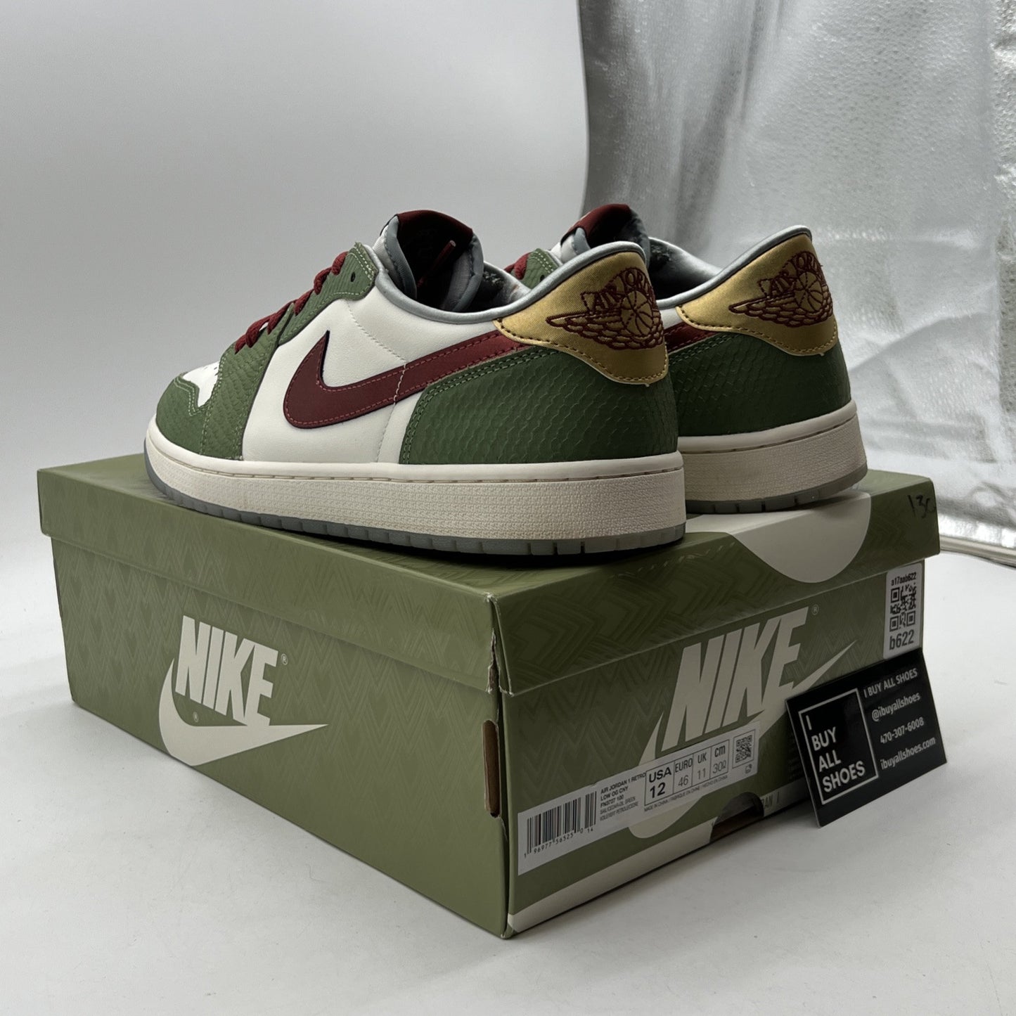 Size 12 - Air Jordan 1 Retro OG Low Year of the Dragon (FN3727-100)