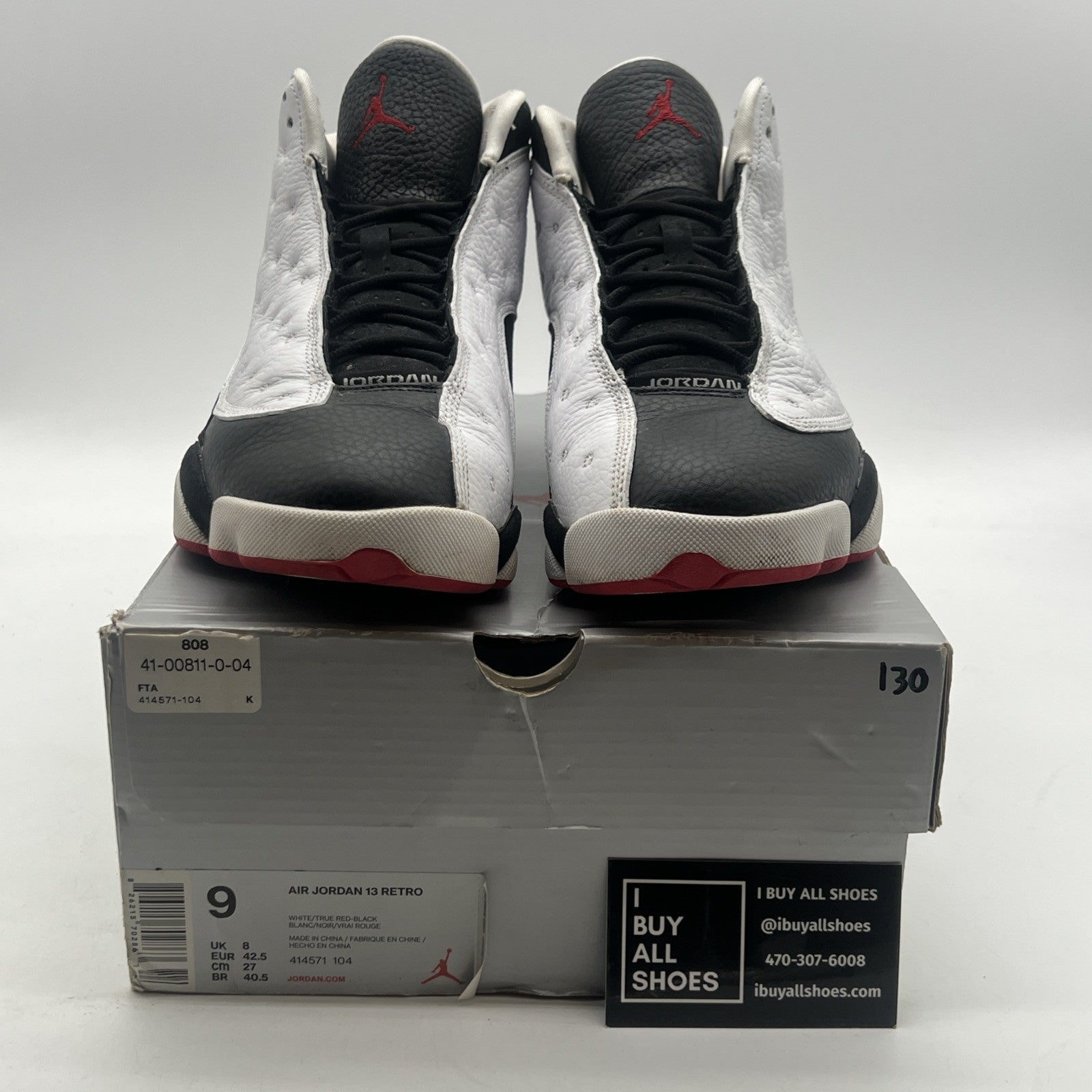 Size 9 - Air Jordan 13 Retro He Got Game 2018 (414571-104)