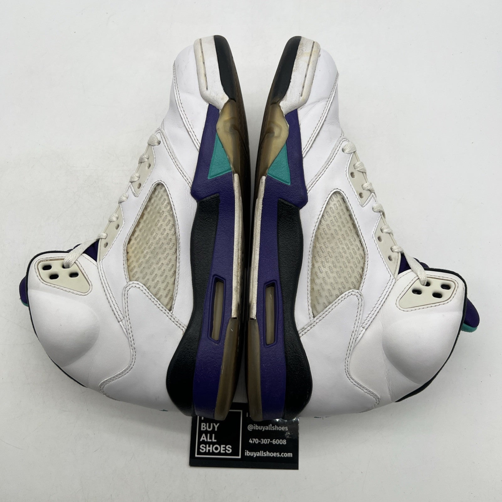 Size 9.5 - Air Jordan 5 Retro Grape 2013 (136027-108)
