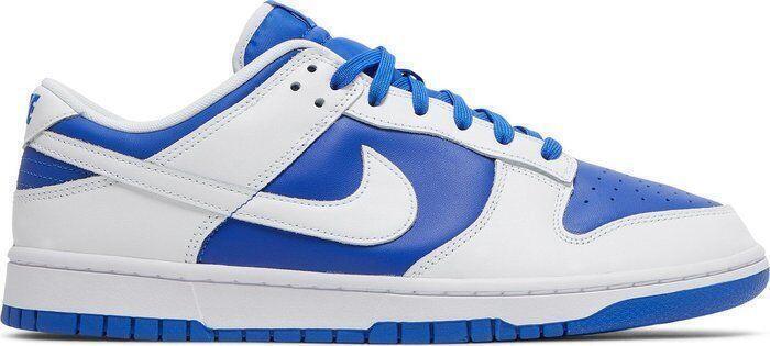 Size 10 - Nike Dunk Low Racer Blue 2022 White Leather (DD1391-401)