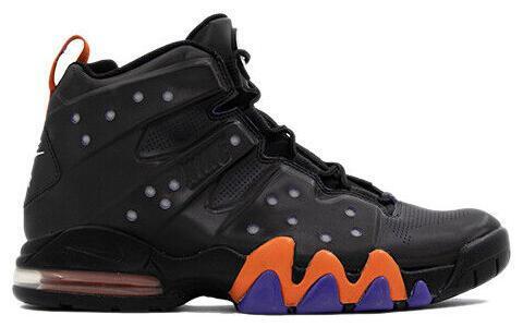 Size 13 - Nike Air Max Barkley Hyperfuse Black Suede Leather (488119-085)
