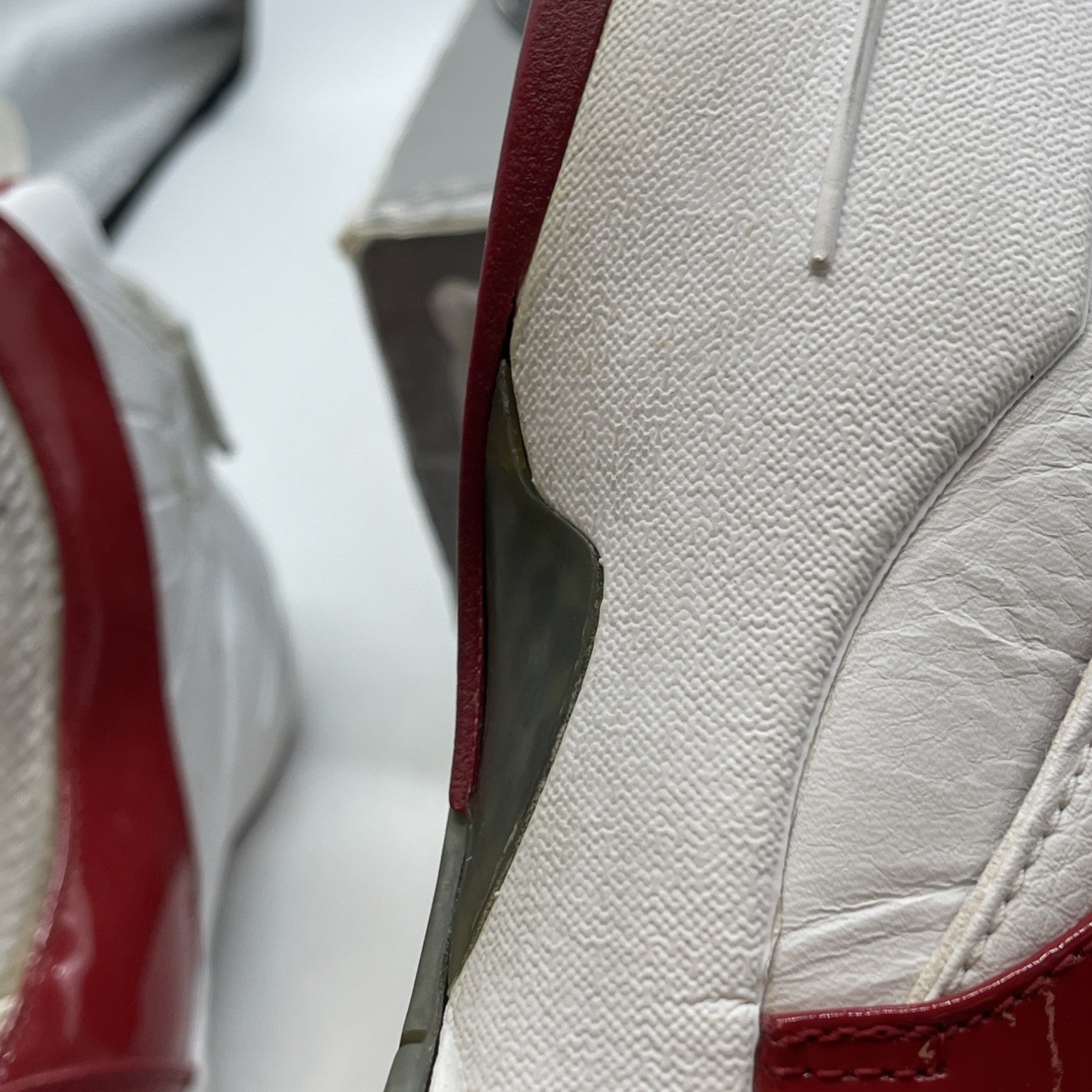 Size 11 - Air Jordan 19 OG Midwest Red White Leather (307546-101)