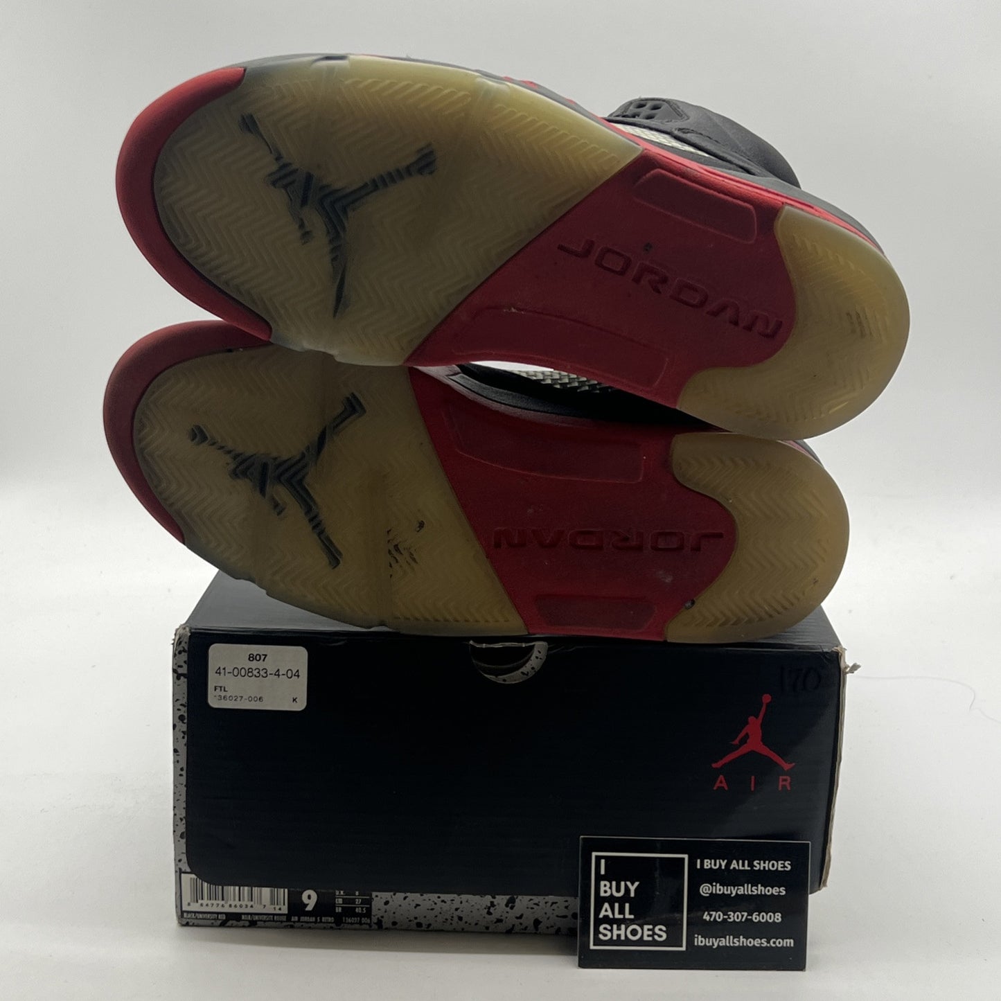 Size 9 - Air Jordan 5 Retro Satin Bred (136027-006)