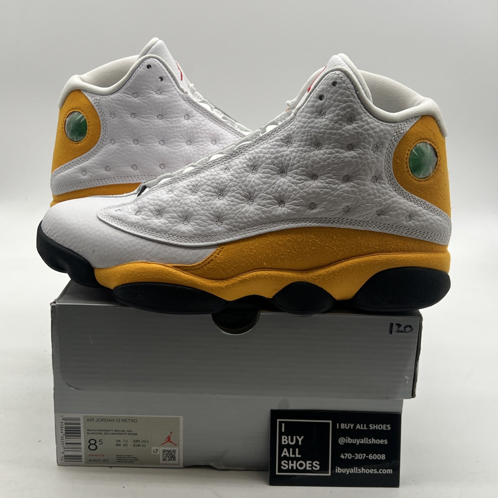 Size 8.5 - Air Jordan 13 Del Sol 2022 (414571-167)