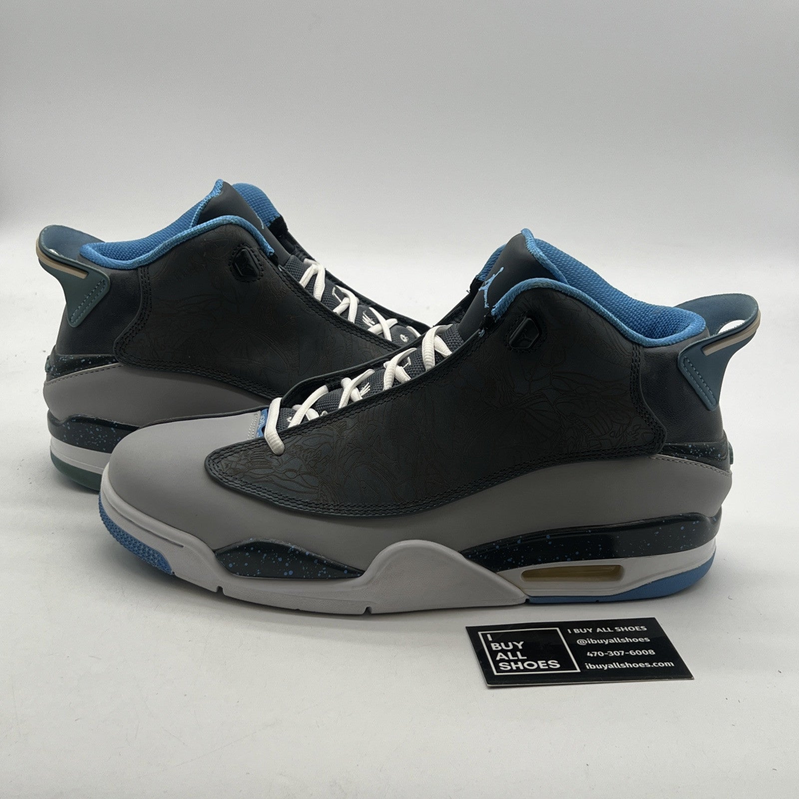 Size 11.5 - Air Jordan Dub Zero Wolf Grey (322046-007)