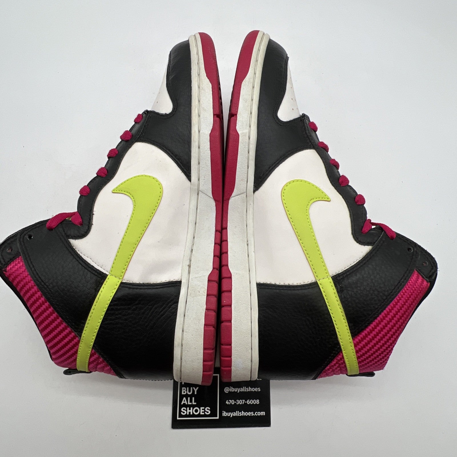 Size 10.5 - Nike Dunk High White - (317982-127)