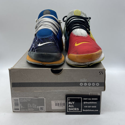 Size L 11-13 - Nike Air Presto What The Red Blue Suede (DM9554-900)