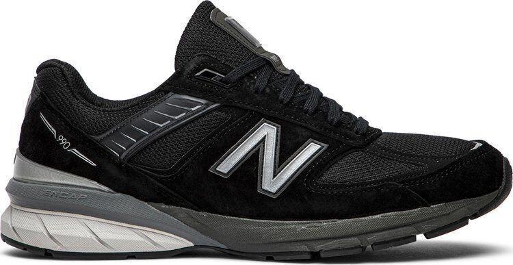 Size 9 - New Balance 990v5 Made In USA Black Grey Suede Leather (M990GB5)