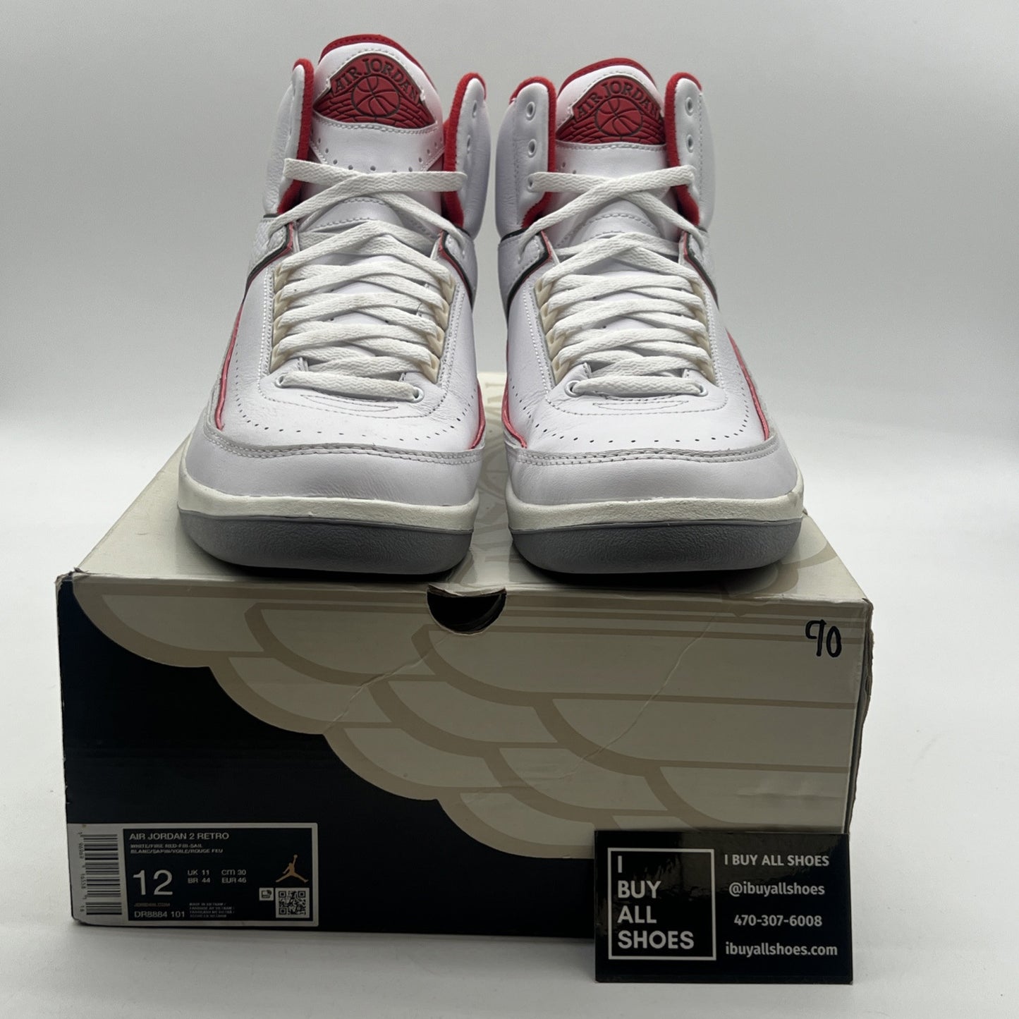 Size 12 - Air Jordan 2 Retro Origins (DR8884-101)