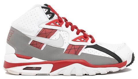Size 12 - Nike Air Trainer SC High White Varsity Red (302346-107)