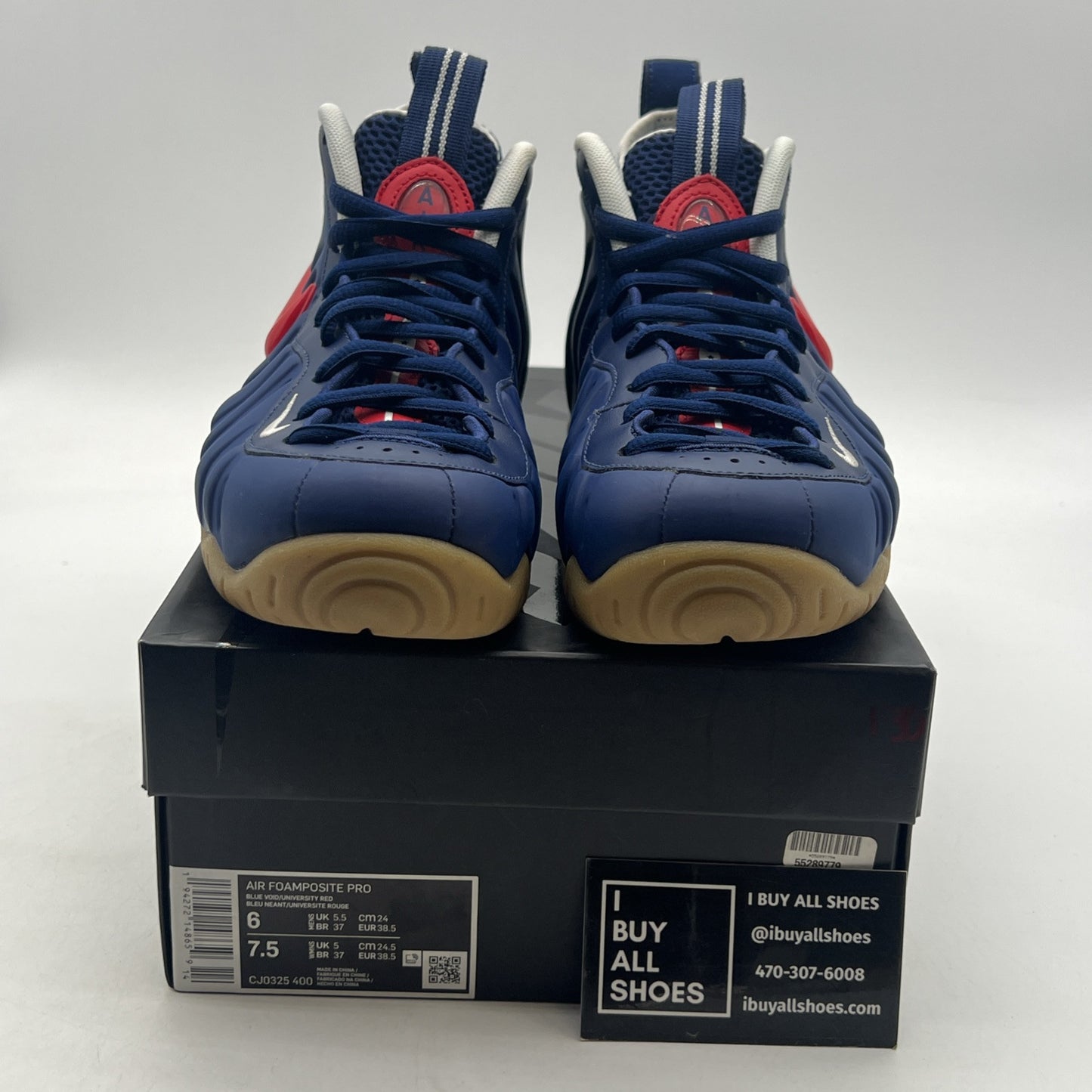 Size 6 - Nike Air Foamposite Pro USA (CJ0325-400)