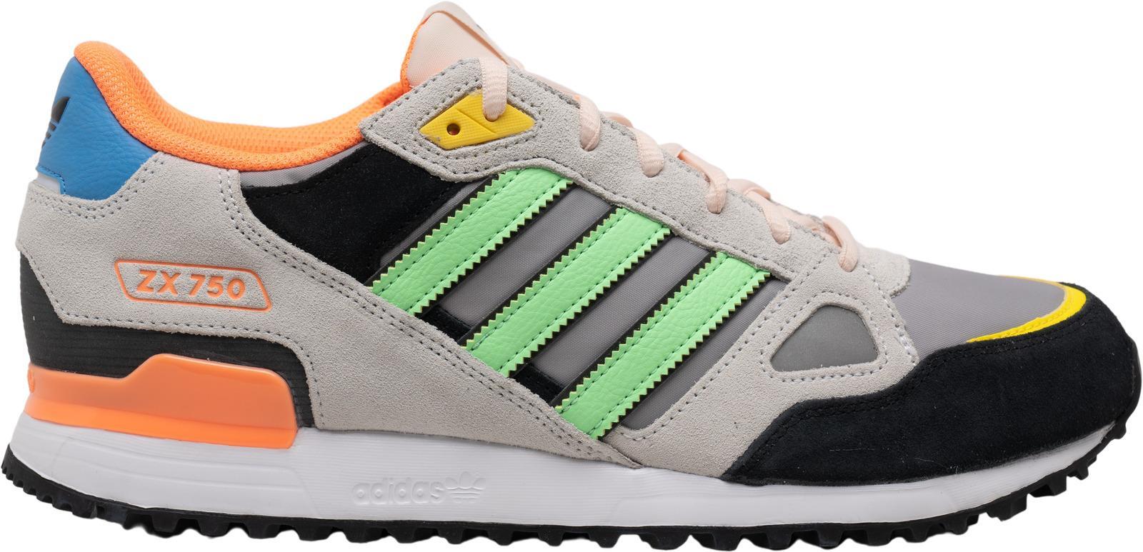 Size 12 - adidas ZX 750 White Beam Green Orange (HQ6680)