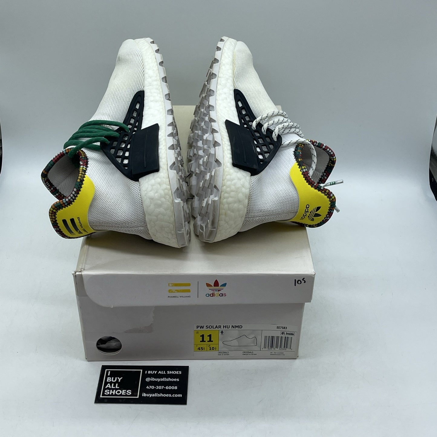 Size 11 - adidas Pharrell x NMD Human Race Inspiration Pack Suede (EE7583)
