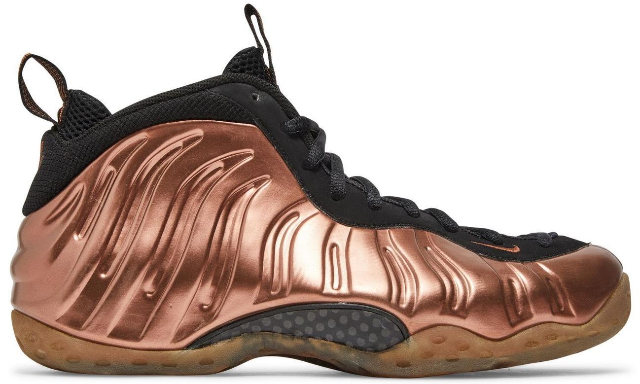 Size 10 - Nike Air Foamposite One Dirty Copper Black Suede (314996-081)