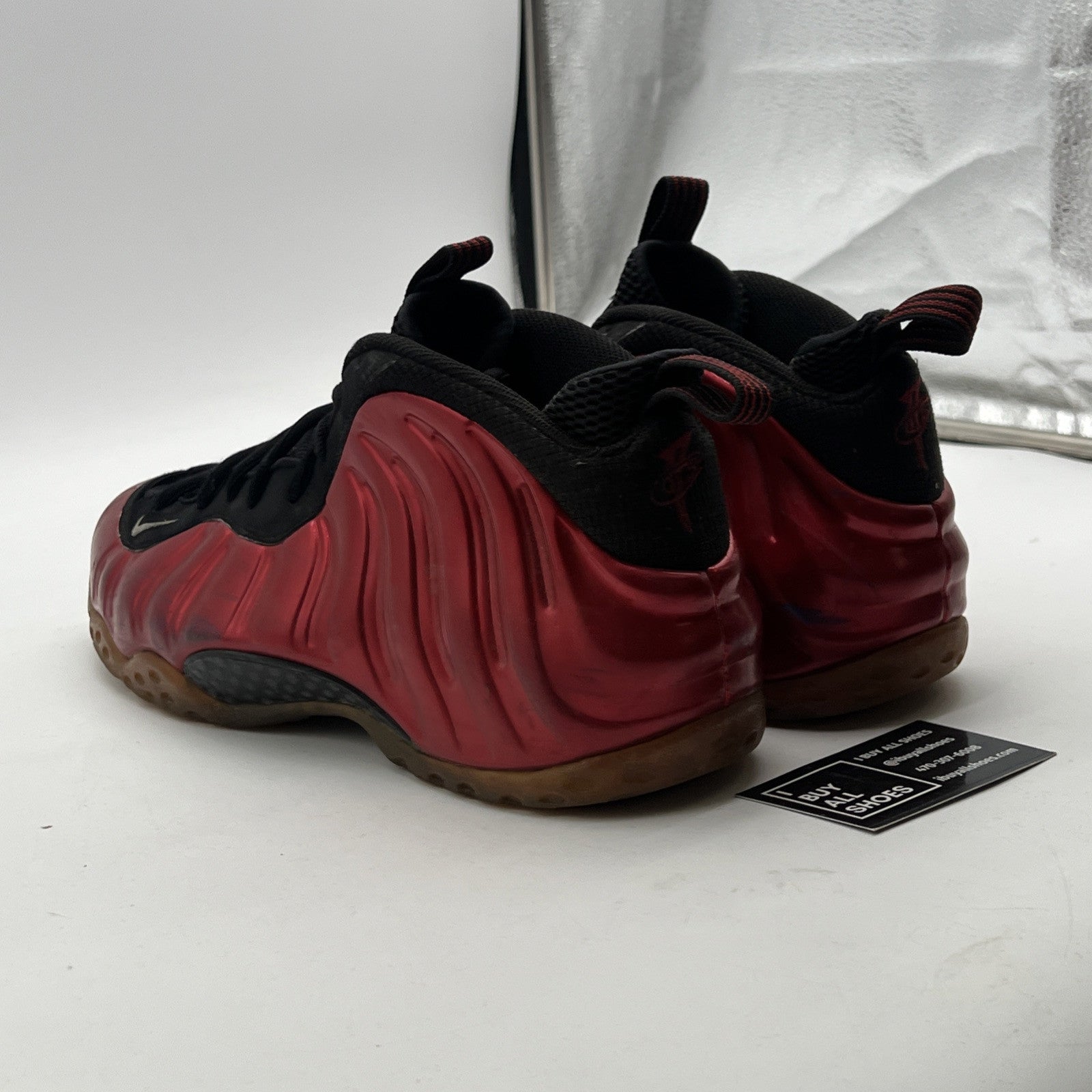 Size 11 - Nike Air Foamposite One 2012 Metallic Red (314996-610)
