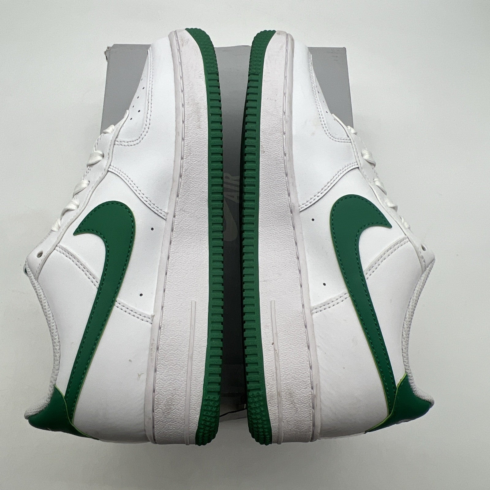 Size 7Y - Nike Air Force 1 White Green Malachite (FV5948-103)