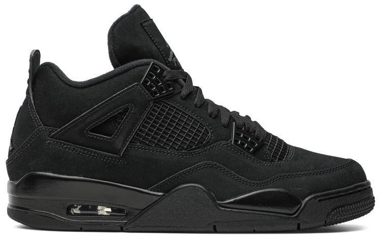 Size 12 - Air Jordan 4 Retro Mid Black Cat (CU1110-010)
