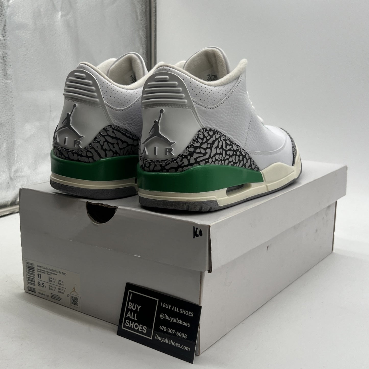 Size 11W - Air Jordan 3 Lucky Green (CK9246-136)