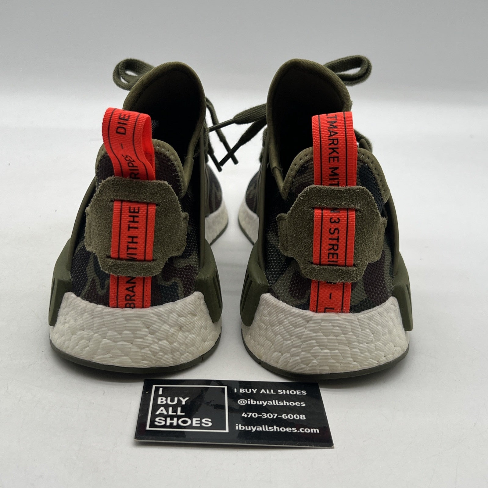 Size 9.5 - adidas NMD_XR1 Olive Cargo (BA7332)
