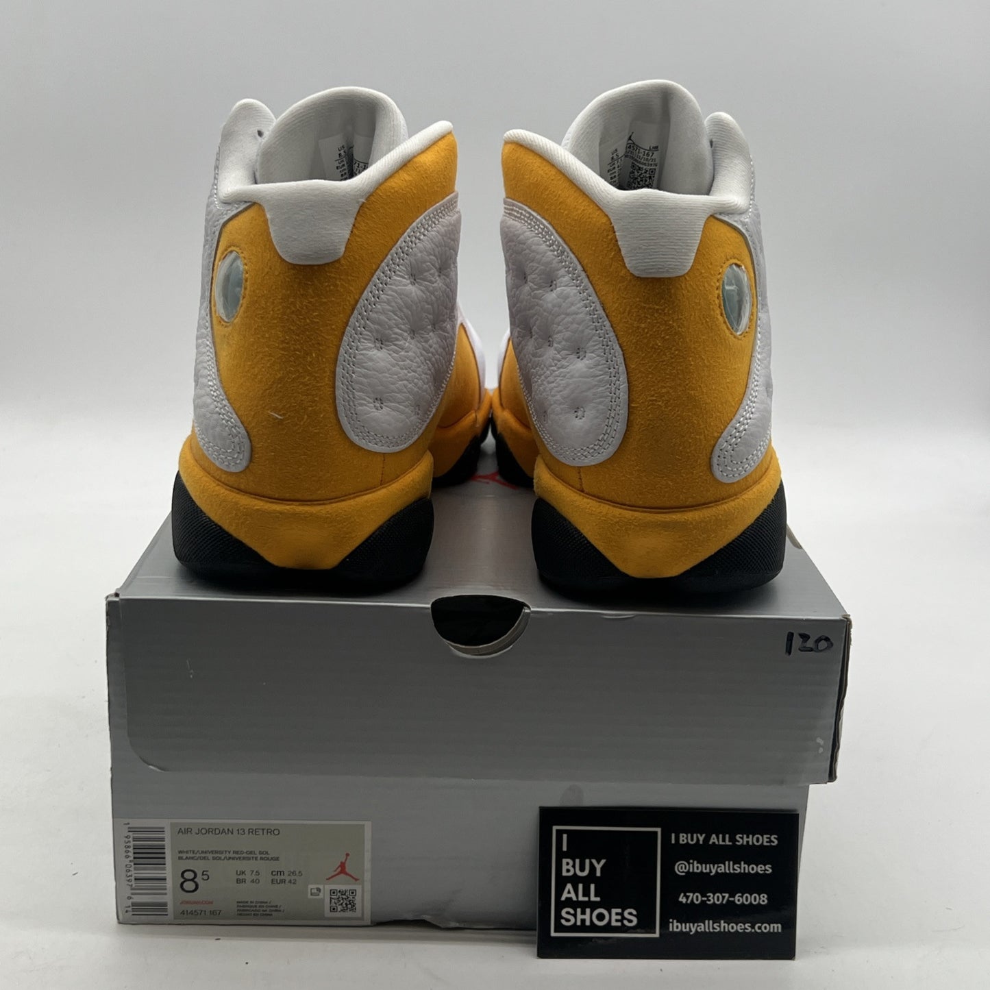 Size 8.5 - Air Jordan 13 Del Sol 2022 (414571-167)