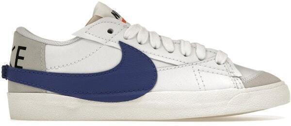 Size 12 - Nike Blazer '77 Jumbo Low White Old Royal (DQ8768-100)