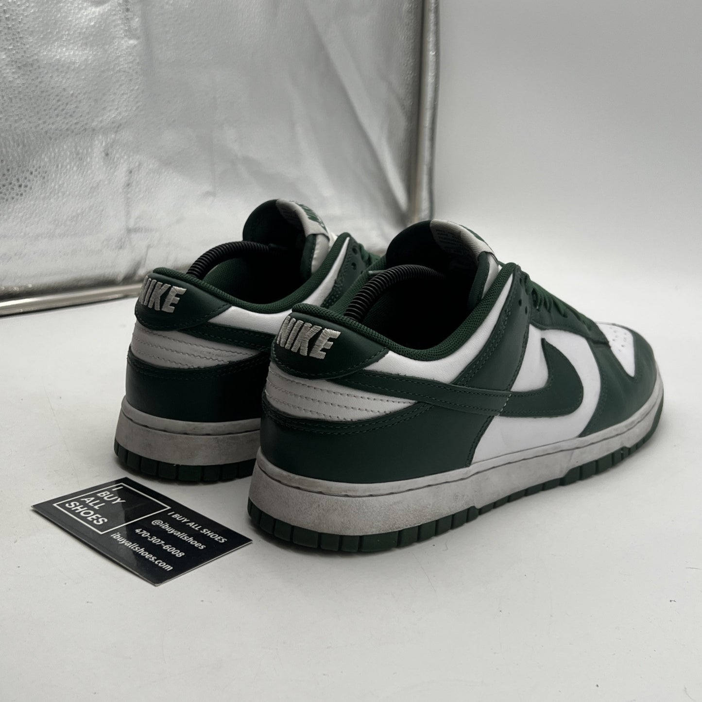Size 10.5 - Nike Dunk Low Michigan State (DD1391-101)