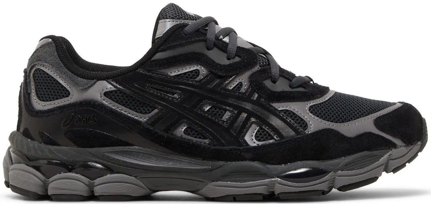 Size 8 - ASICS Gel NYC Graphite Grey Black (1201A789)