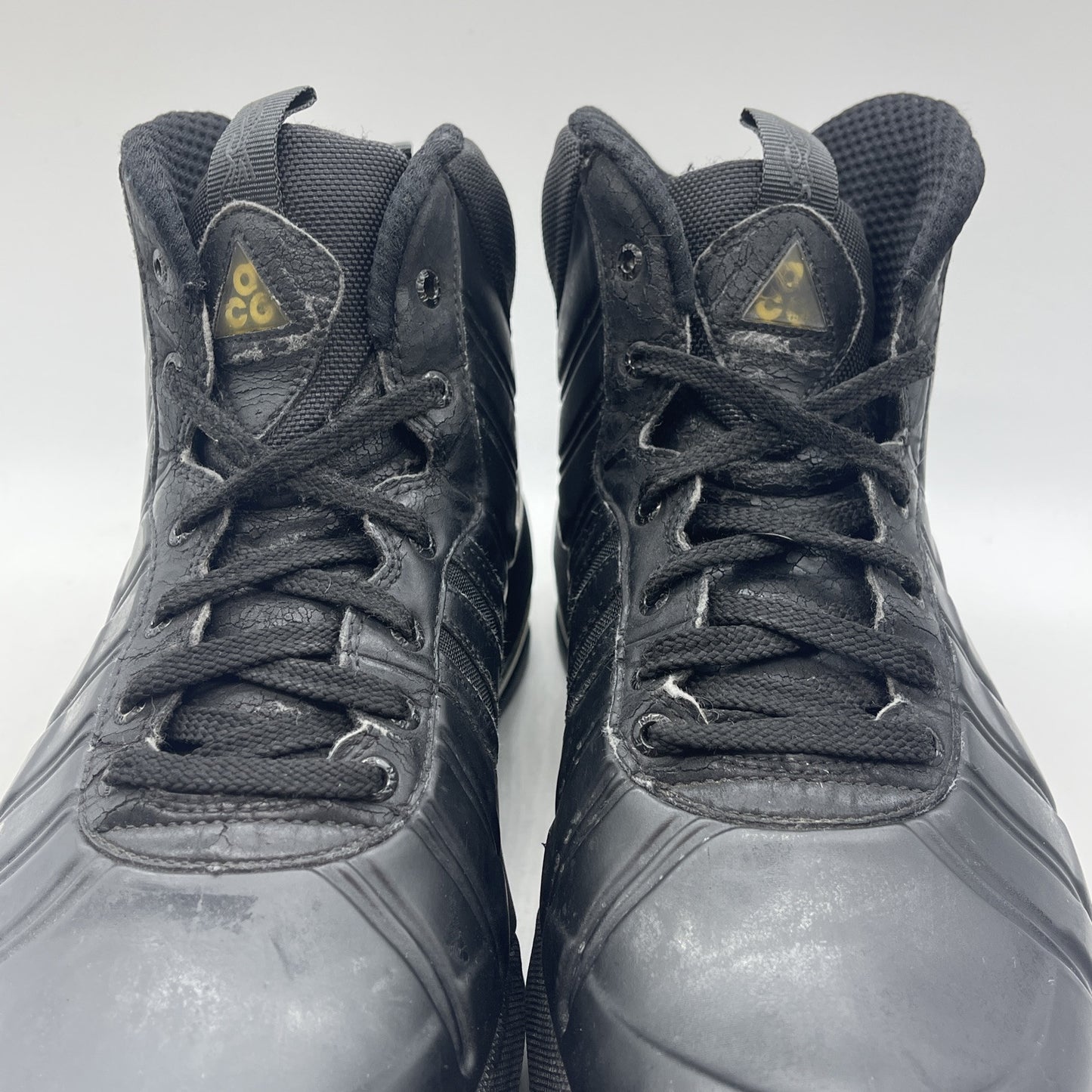 Size 11.5 - Nike Air Max Posite Bakin Black Suede Leather (415327-001)