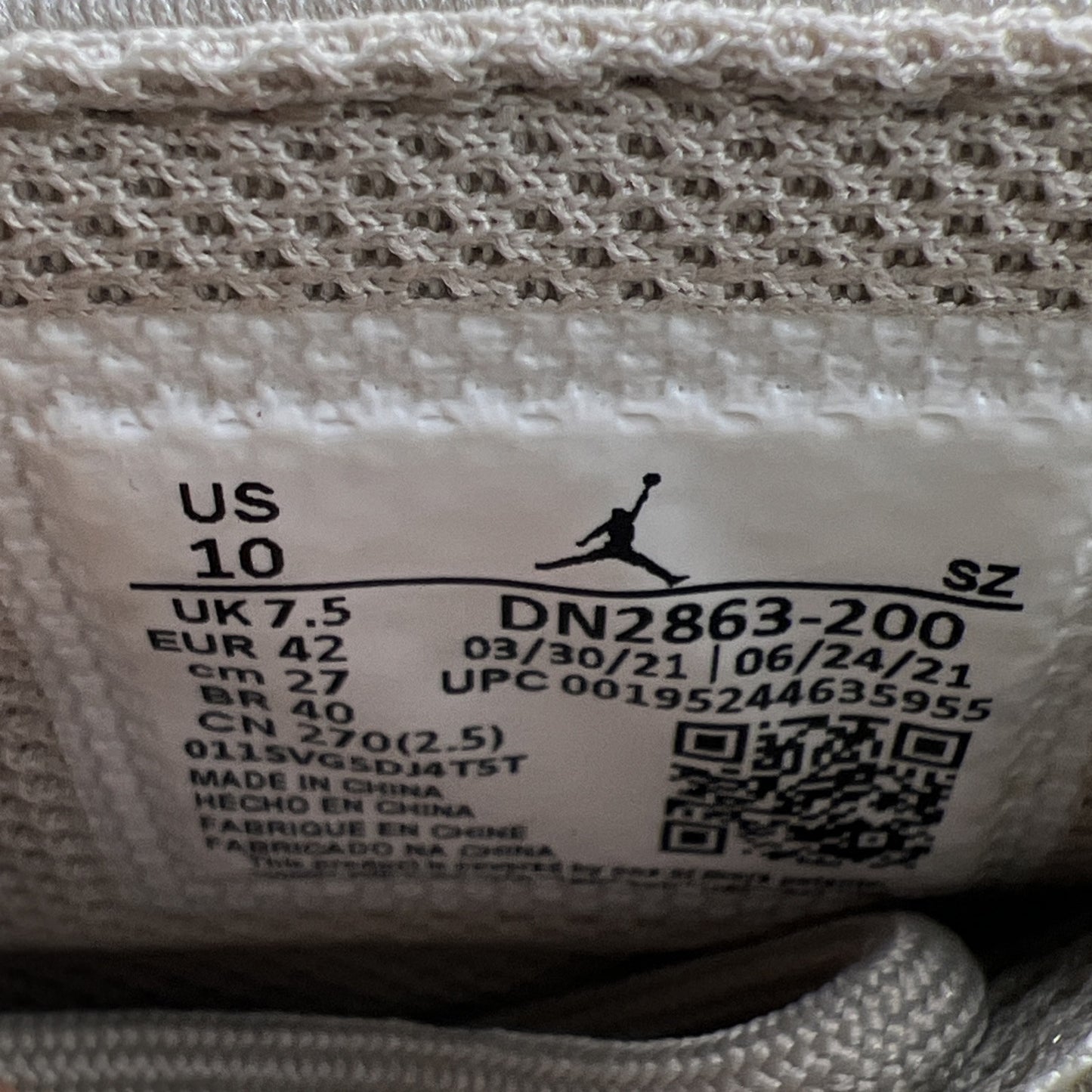 Size 10 - Billie Eilish x Air Jordan 15 Retro Brown W (DN2863-200)